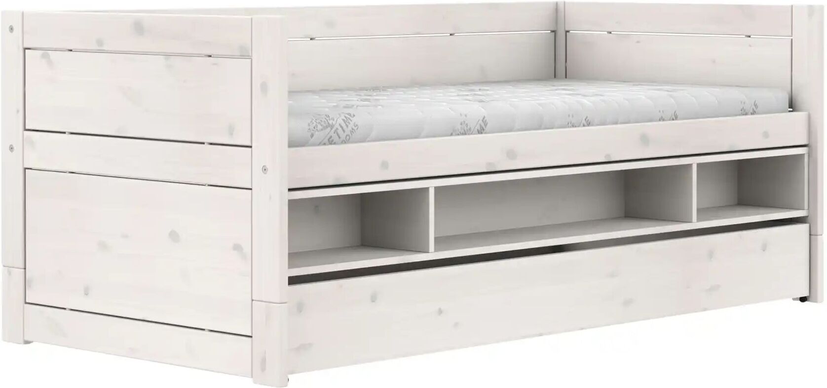 Lifetime Kojenbett mit Stauraum und Bettkasten  Basis ¦ weiß ¦ Maße (cm): B: 207