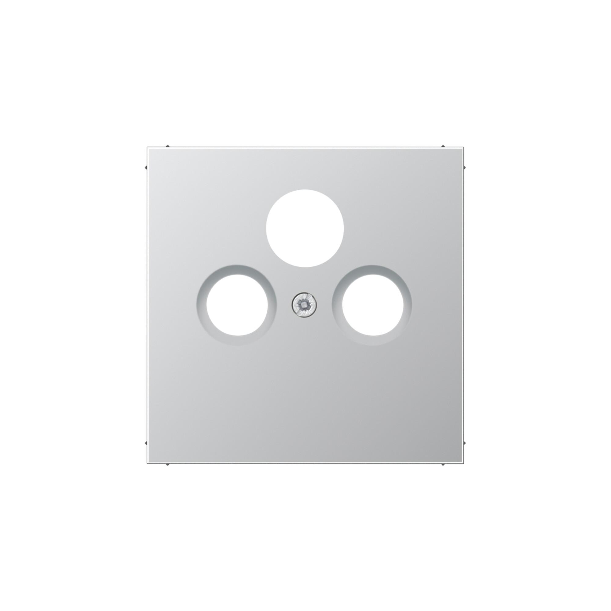Jung Abdeckung alu für SAT-TV-Dose AL 2990 SAT (AL2990SAT)