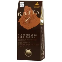 Kaffa Wildkaffee, Espresso Roast, gemahlen bio 250g