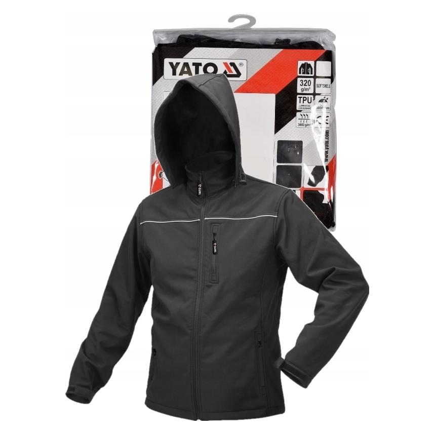 Yato Kurtka Softshell Z Kapturem Czarna Rozm. XL (XL) (YT-79553)