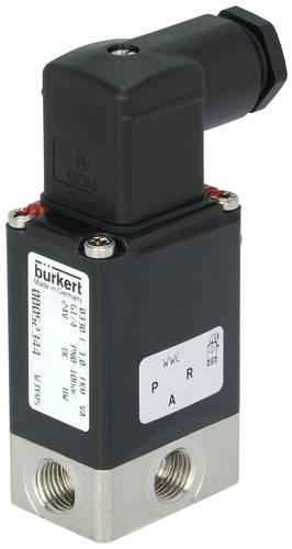 Bürkert Direktgesteuertes Ventil 45024 0330 24 V/AC G 1/4 Muffe Nennweite (Details) 3mm 1St.