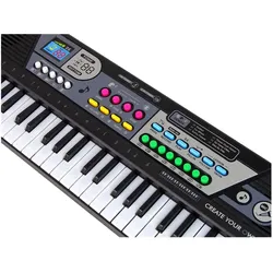 Lean Toys Tastatur MQ4919, Mikrofonorgel, 49 Tasten