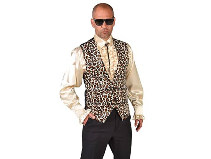 Safari Vest Afrikaans Steppe Luipaard Man