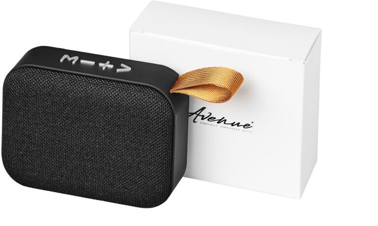 Enceinte Bluetooth publicitaire en tissu Fashion noir