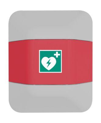 Defibrillator-Aufsatz, f. Feuerlöscherschrank help, B 434 x T 225 x H 196 mm, rot
