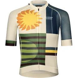 Pas Normal Studios Mechanism Jersey Fahrradtrikot Herren - aop international sand - M