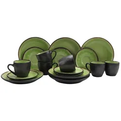 Tavola, Geschirrset, Geschirrset Korfu 18teilig (18 Stk.)
