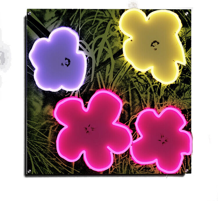 LED DECOR YELLOWPOP ANDY FLOWERS