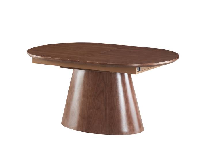 Ausziehbarer Esstisch ONADLA 160 x 76 x 100cm Braun