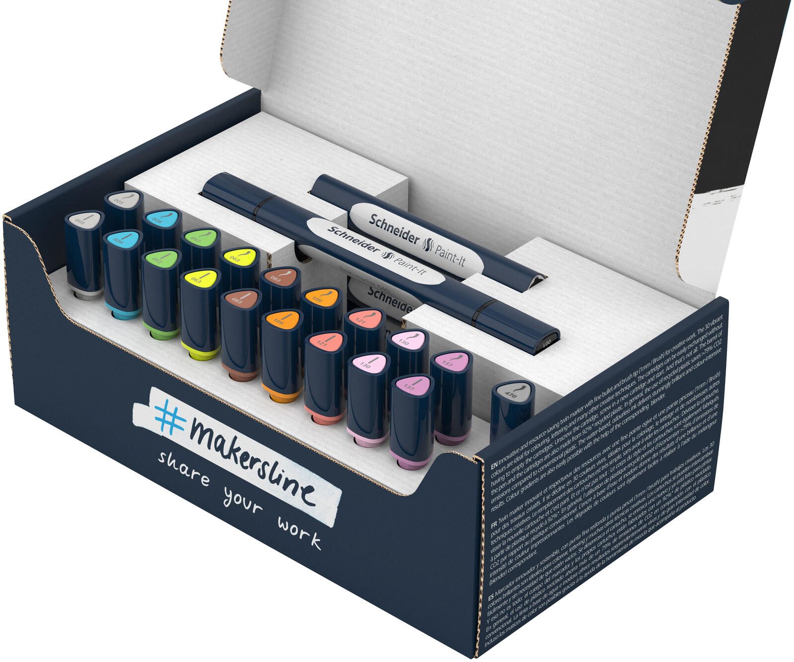 Schneider Brush-Pens Mehrfarbig ML04010903