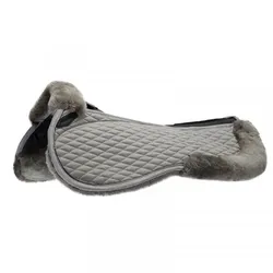 Lammfellpad Streamline Dressur Grau / L