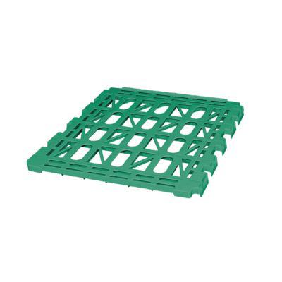 Etagenboden, Kunststoff, für 3-seitige Rollbox, grün