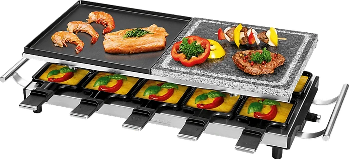 Proficook Raclette-Grill PC-RG 1144 (edelstahl/schwarz)