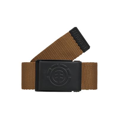 Stoffgürtel ELEMENT "Icon Webbing", Herren, braun (sepia), Obermaterial: 100% Polyester., Gürtel Stoffgürtel