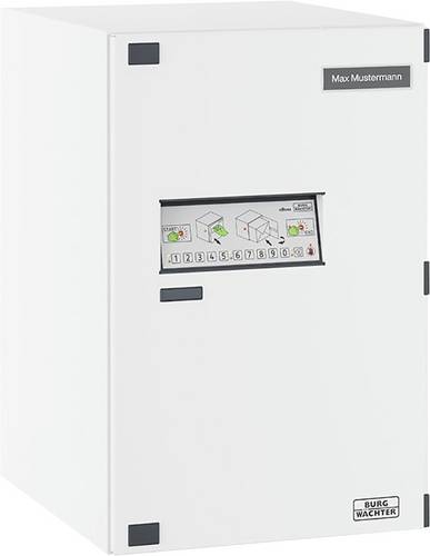 Burg Wächter 41940 eBoxx GV 645W Paketbriefkasten Weiß