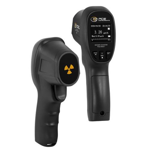 PCE Instruments PCE-RAM 7 Geigerzähler Strahlung: Gamma, Röntgen, Beta akustischer Warnton