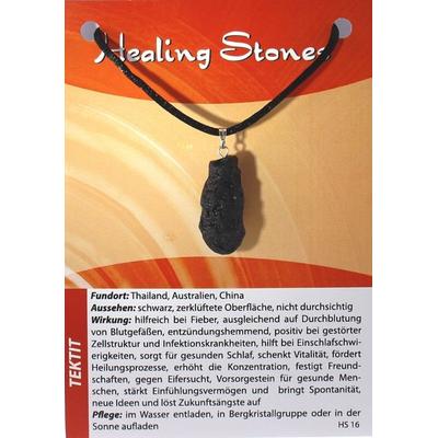 Tektit Healing Stones Maxicard