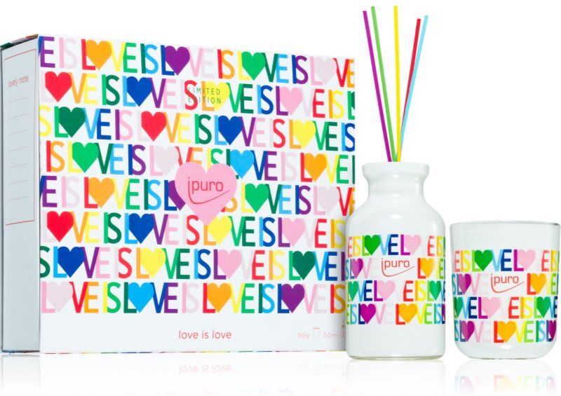 ípuro Limited Edition Love Is Love gift set 1 pc