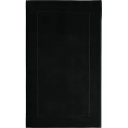 London Badezimmer-Teppich 70 x 120 cm schwarz