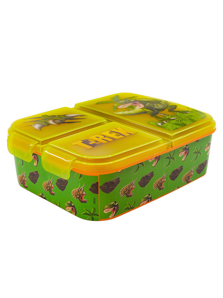 Stor Lunchbox "Dinosaur" in Grün - onesize