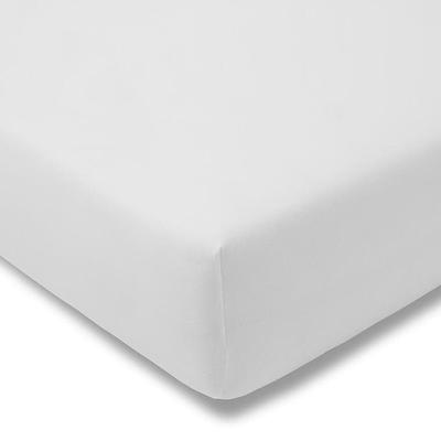 Spannbettlaken ESTELLA "Kinder-Feinjersey", weiß, B:70cm L:140cm, Jersey, Obermaterial: 100% Baumwolle, Bettlaken, Spannbettlaken, für Kinder mit perfekter Passform