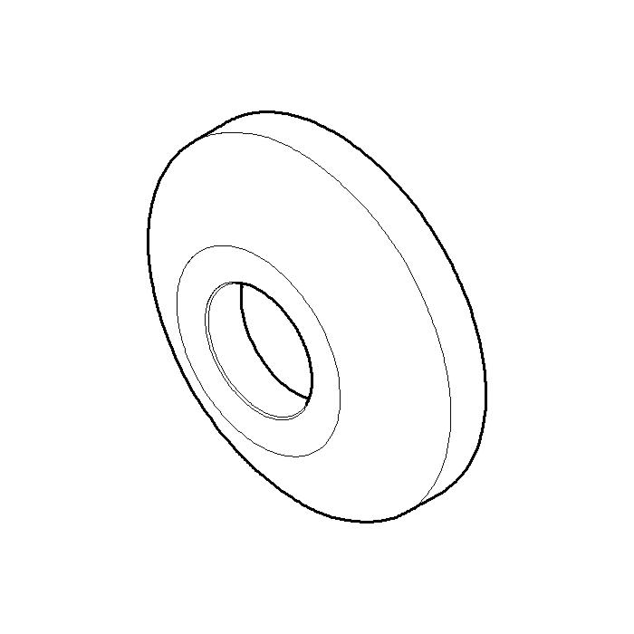 Dornbracht Ros. Schub, m. Gleitring vc 04270100300-00 x 15 mm Chrom