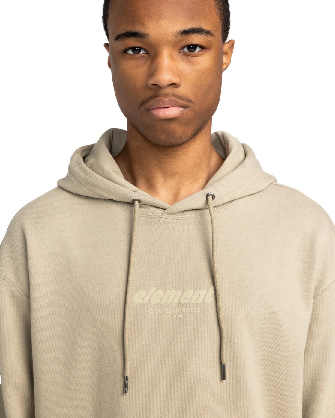 Kapuzensweatshirt ELEMENT "Cornell Cipher", Herren, Gr. M, grau (aluminum), Obermaterial: 50% Baumwolle, 30% Baumwolle, 20% Polyester., Sweatshirts Kapuzensweatshirt aluminum M