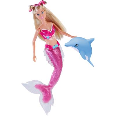 Anziehpuppe SIMBA "Steffi Love, Squishy Mermaid", pink (bunt), Puppen, Kinder