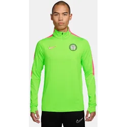 NIKE Nigeria Strike Dri-FIT langarm Trainingsshirt Herren 332 - electric green/hyper pink/white XL
