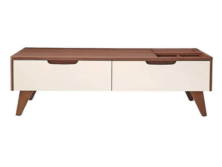JVmoebel Sideboard Holz Sideboard mit Regalen und Stauraum für Unterhaltungselektronik (Sideboard), Made in Europa
