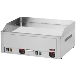 A&S polarny Gastro Elektro-Doppel-Griddleplatte Grill Grillplatte Bratplatte 658x541x285 mm