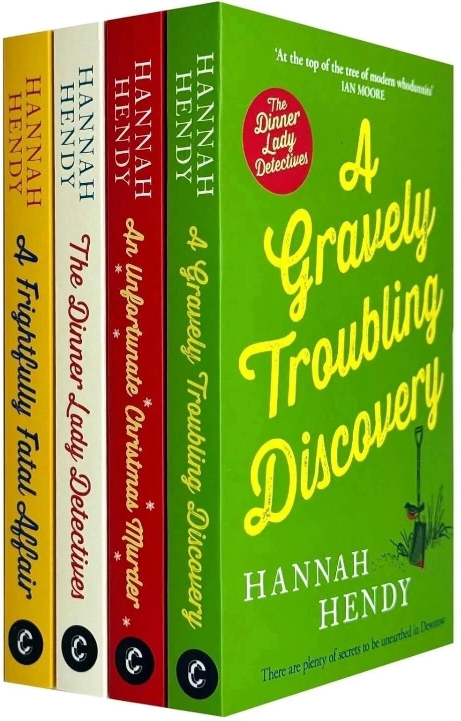 Canelo Dinner Lady Detectives 4 Book Collection Set by Hannah Hendy - Cosy Crime Paperback Fiction Series