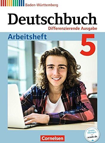 Christa Becker-Binder - Deutschbuch - Differenzierende Ausgabe Baden-Württemberg - Bildungsplan 2016: Band 5: 9. Schuljahr - Arbeitsheft mit Lösungen - Preis vom 10.10.2026 11:48:34 h