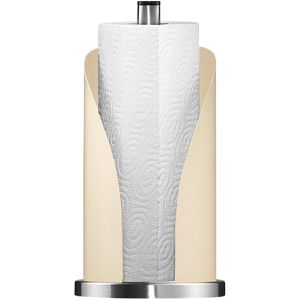 Wesco Küchenrollenhalter 322104-23, Metall, mandel, mit Abreißhilfe