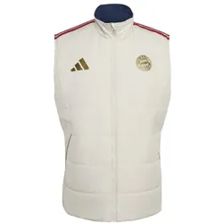 adidas FC Bayern Winvst Weste Herren - aluminium/nindig - S