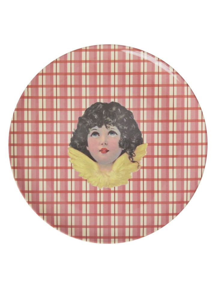 Rice Frühstücksteller "Angel" in Rot - Ø 20 cm - onesize