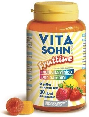 Chiesi Vitasohn Junior Fruttine Multivitaminico 60caramelle