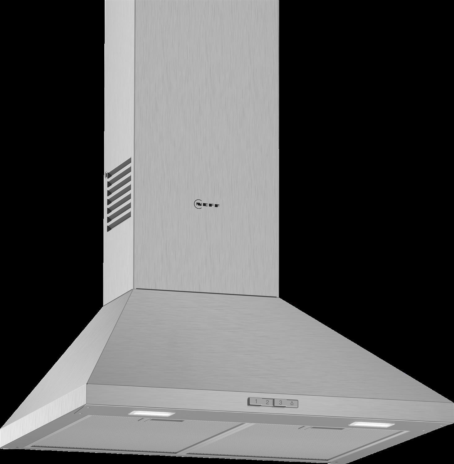 Neff DPBC620N, 360 m³/h, Geleitet, E, A, C, 66 dB