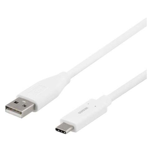 Deltaco USB A - USB C (0.50 m, USB 2.0) (USBC-1008M)