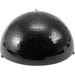 Eurolite Spiegel-Halbkugel 30cm schwarz motorisiert