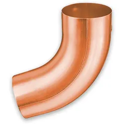 Rohrbogen 72° Grömo, Kupfer, verschiedene Größen (Ausführung: Ø 60mm)