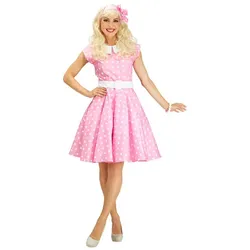 buttinette Rock'n'Roll-Kleid, pastellrosa