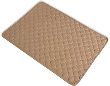 Uplifted Finds Reusable Washable Dog Pee Pad Waterproof Absorbent Training Mat For Pets khaki 2xl