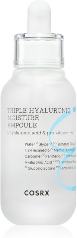 Cosrx Hydrium Triple Hyaluronic Intensives Feuchtigkeitsspendendes Gesichtsserum mit Hyaluronsäure 40 ml