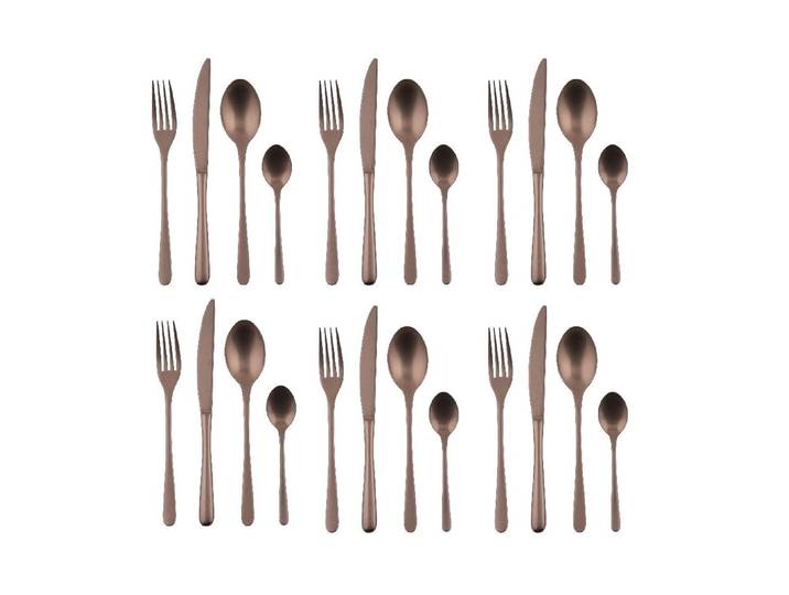 Besteck-Set SAMBONET Taste , braun, Essbesteck-Sets, Besteck-Set