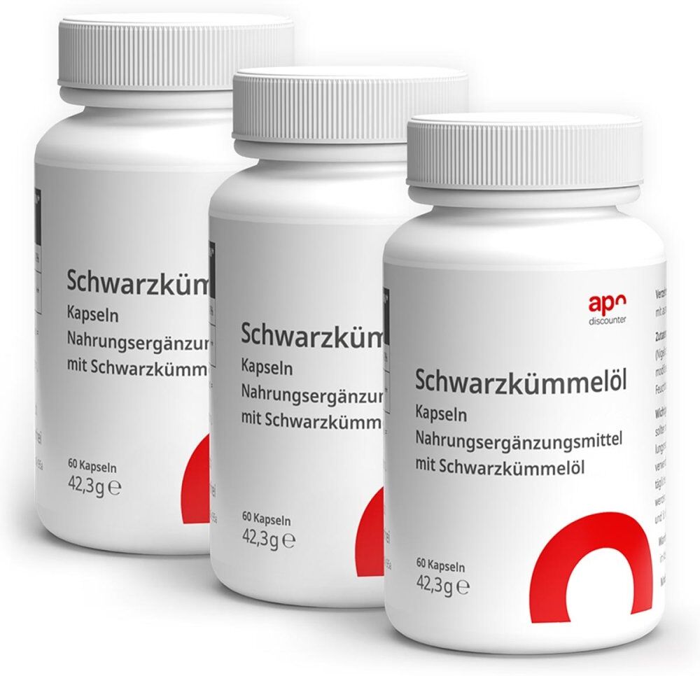 Schwarzkümmelöl Kapseln 500 mg von apodiscounter