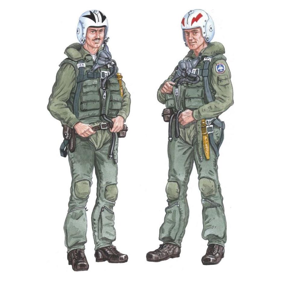 Plus Model Crew F-4 Phantom (AL4018)