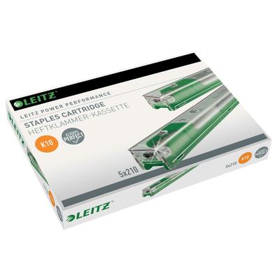 Petrus Leitz Power Performance Heftklammernkassette 26/10 55930000 Verzinkter Stahl Grün 1050 Heftklammern