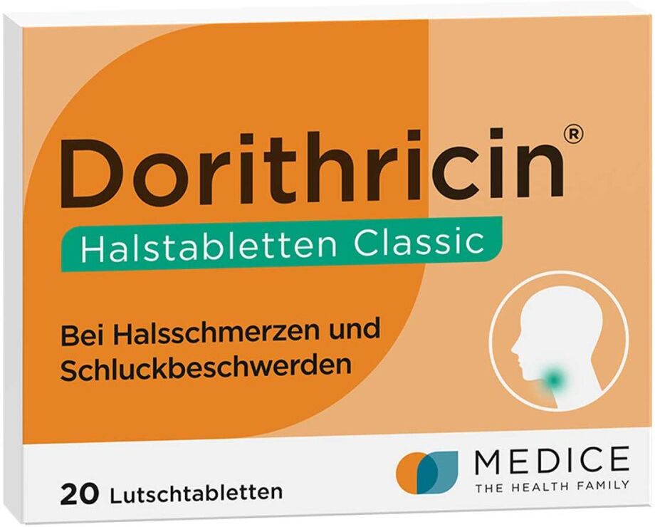 Dorithricin Classic Lutschtabletten bei Halsschmerzen