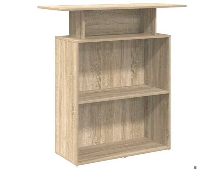 Style minimaliste - Bureau PC - Bureau de réception - Chêne Sonoma 100x40x104 cm Bois d'ingénierie - Pour chambre dfa1670123